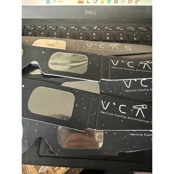 2 Sets REAL Rainbow Symphony Solar Eclipse Viewing Glasses ISO CE Made In USA - Picture 12 of 12